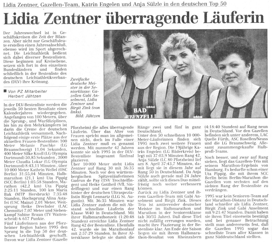 1995 DLV-Bestenliste